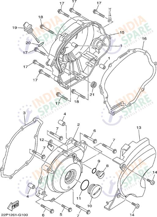 CRANKCASE COVER